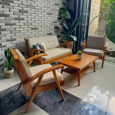 Kursi tamu minimalis model compact cocok untuk ruangan kecil
