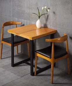 Kursi Cafe Besi Minimalis dengan Dudukan Nyaman