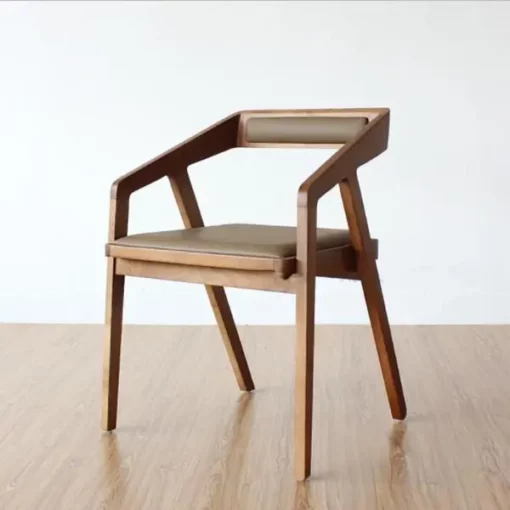 kursi cafe minimalis kayu jati murah