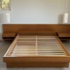 tempat tidur hotel minimalis kayu jati elegan
