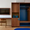 Lemari Hotel Minimalis Kayu Jati & Mahoni