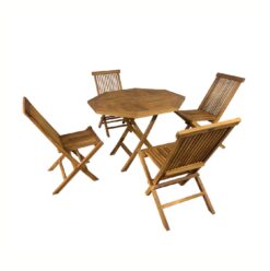 Set Meja Payung Taman Kursi Lipat Jati 7 Set Meja Payung Taman Kursi Lipat Jati