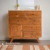 drawer cabinet kayu jati minimalis modern