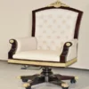 kursi kantor kayu jati minimalis ukir mewah elegan untuk ruang direktur