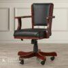 Kursi Kantor Roda Kayu Minimalis Modern 1 kursi kantor roda kayu minimalis warna hitam