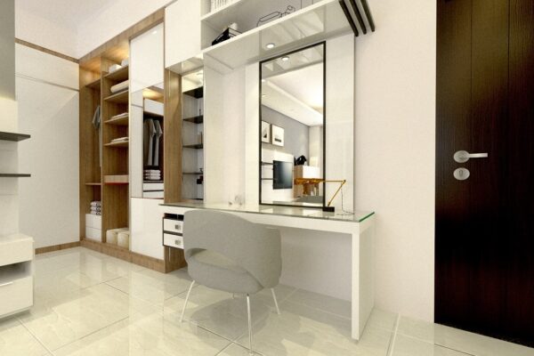 Desain Meja Rias Minimalis yang Bikin Kamar Terlihat Lebih Luas dan Elegan