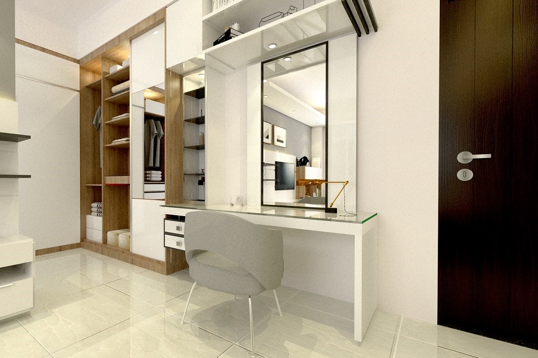 Desain Meja Rias Minimalis yang Bikin Kamar Terlihat Lebih Luas dan Elegan 1 Desain Meja Rias Minimalis yang Bikin Kamar Terlihat Lebih Luas dan Elegan