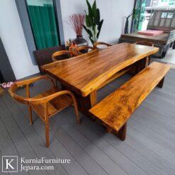 Jual Meja Trembesi Solid Termurah