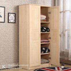 LEMARI KAYU SOLID 3