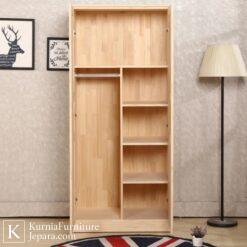 LEMARI KAYU SOLID 4