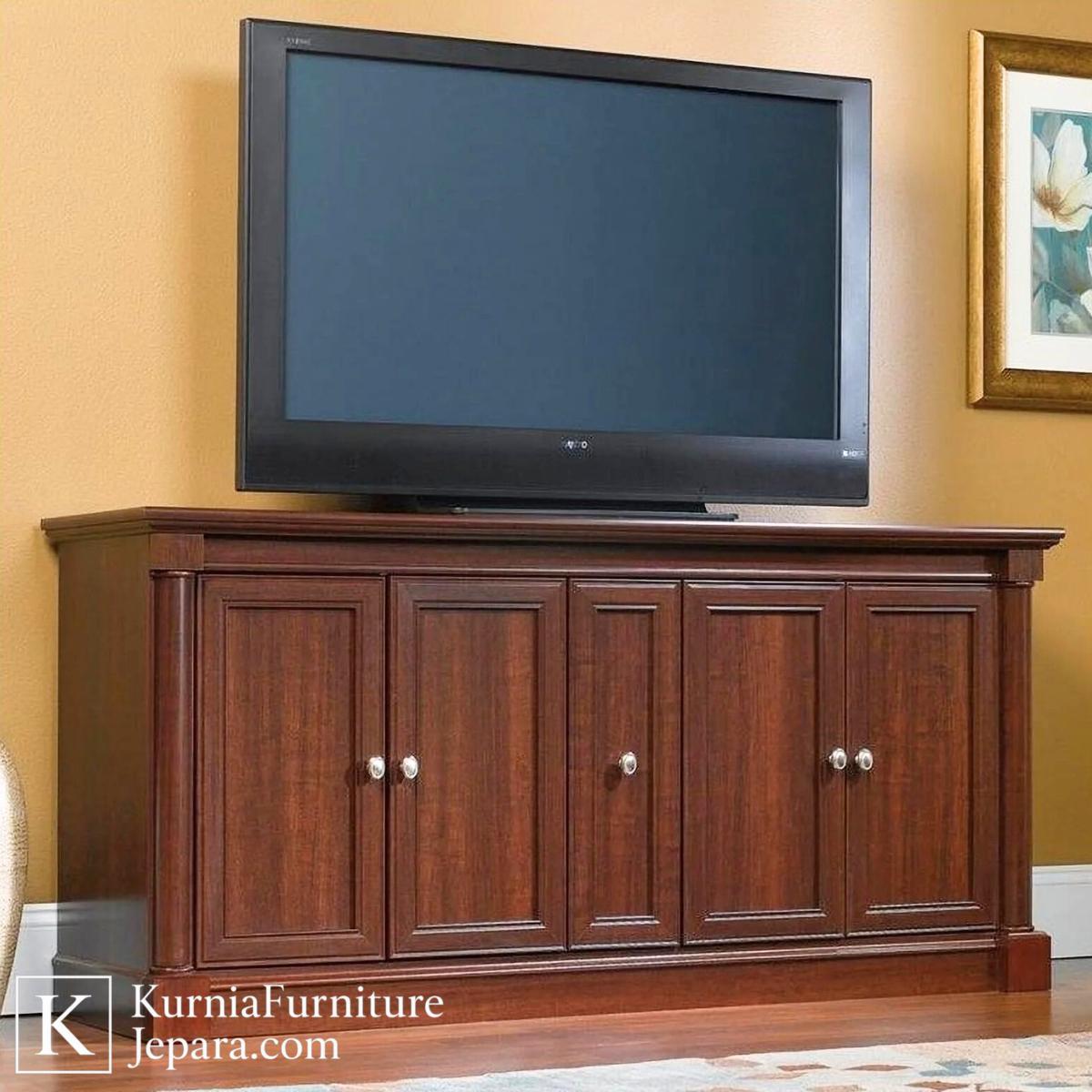 Elegan Bufet TV Kayu Jati Minimalis Desain Klasik Modern 6 Elegan Bufet TV Kayu Jati Minimalis Desain Klasik Modern - Image 4