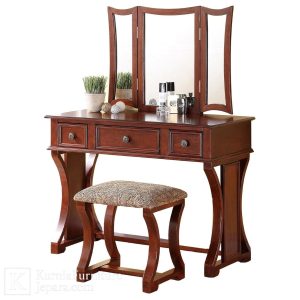 Anggun Fungsional Meja Rias Kamar Kayu Elegan dengan Desain Klasik Modern 10 Untitled design 10 2