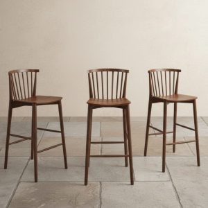 Simple Bangku Cafe Tinggi Solid Wood Bar Stool Desain Clean & Warm untuk Interior Cafe Modern 8 Untitled design 10 24
