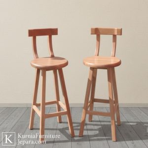 Signature Bangku Cafe Tinggi Kayu Solid Kursi Bar Minimalis Elegan untuk Cafe & Coffee Shop Modern 6 Untitled design 10 45