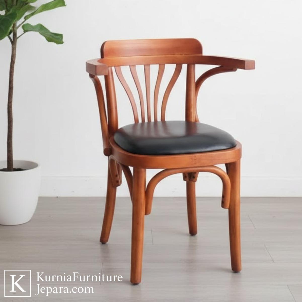 Boldline Bangku Kursi Cafe Kayu Jati – Desain Klasik Nyaman & Tahan Lama 4 Boldline Bangku Kursi Cafe Kayu Jati – Desain Klasik Nyaman & Tahan Lama - Image 2