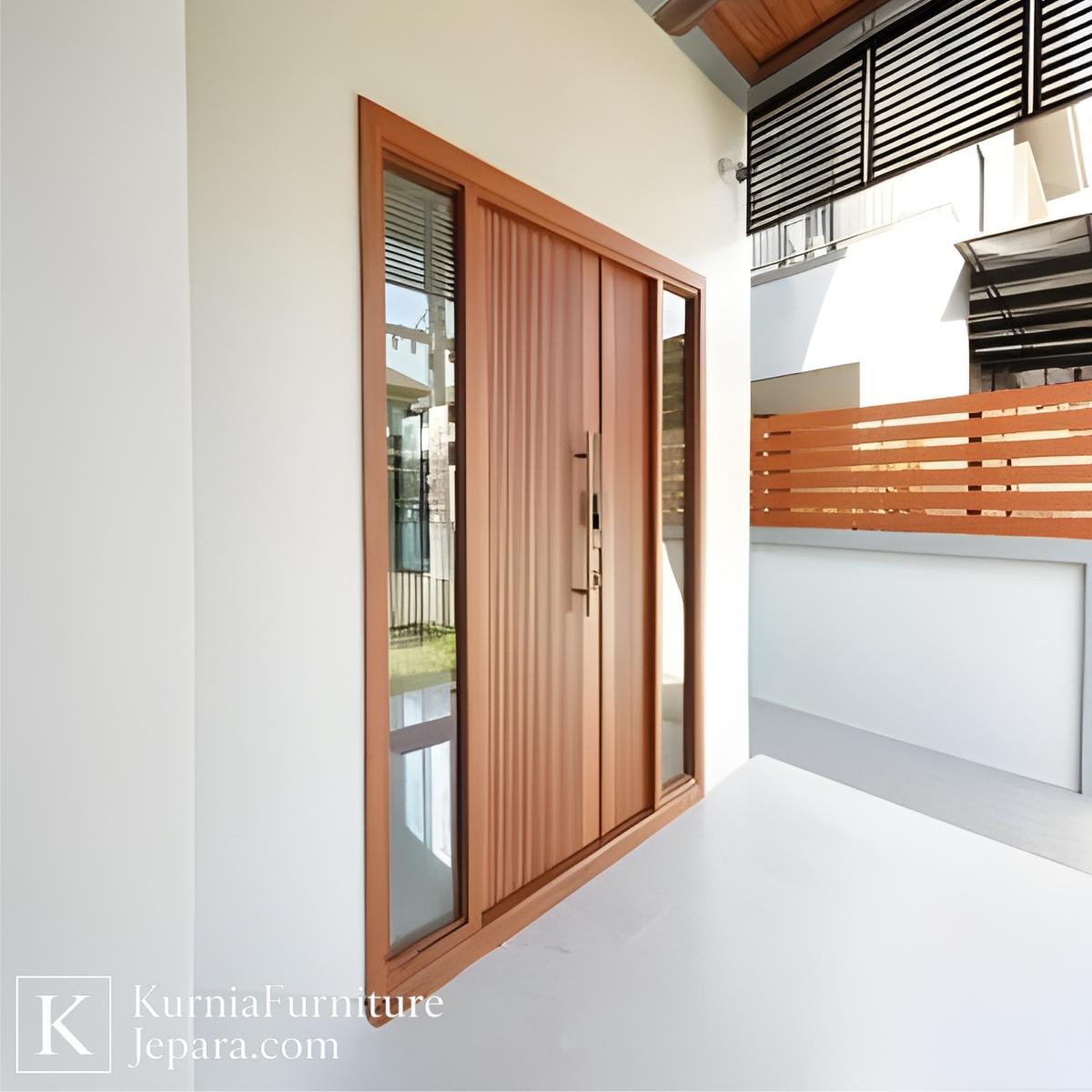 Elegan Jual Kusen Pintu Kayu Modern dengan Desain Minimalis Garis Vertikal 7 Elegan Jual Kusen Pintu Kayu Modern dengan Desain Minimalis Garis Vertikal - Image 5
