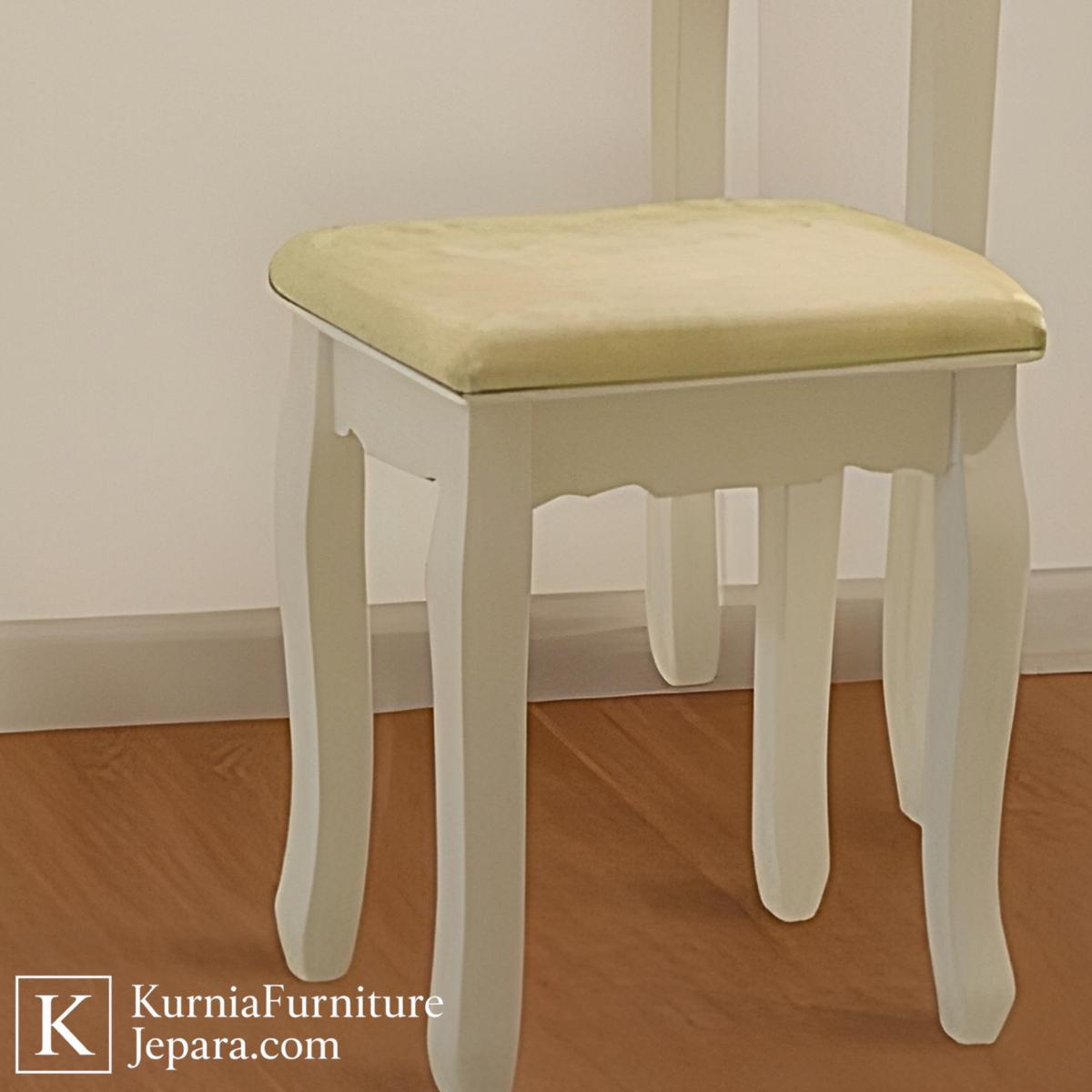 Dinamis Meja Rias Minimalis Lampu dengan Cermin LED & Bangku Empuk 4 Dinamis Meja Rias Minimalis Lampu dengan Cermin LED & Bangku Empuk - Image 3