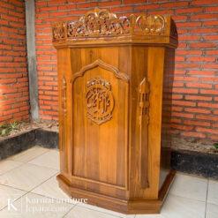 Megah Mimbar Masjid Istiqlal Kayu Jati Ukiran Klasik Berwibawa 7 Untitled design 9 10