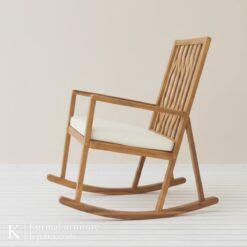 Smart Choice Kursi Outdoor Kayu Goyang Elegan & Nyaman untuk Teras Modern 6 kurnia furniture 2 7