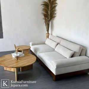 Sofa untuk cafe minimalis nyaman dengan tampilan elegan