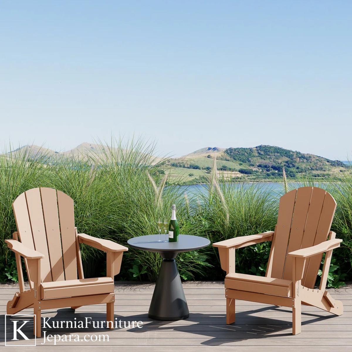 Istimewa Kursi Outdoor Unik Kayu Santai Desain Adirondack Modern 3 Kursi outdoor unik kayu desain adirondack modern untuk taman dan teras