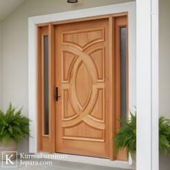 Grand Elegance Kusen Pintu Kayu Jati Jepara Ukiran Elegan untuk Rumah Mewah & Berkelas 5 kusen 1 1