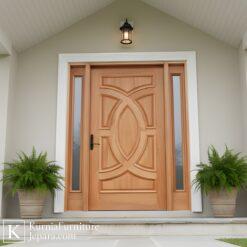 Grand Elegance Kusen Pintu Kayu Jati Jepara Ukiran Elegan untuk Rumah Mewah & Berkelas 6 kusen 2 1