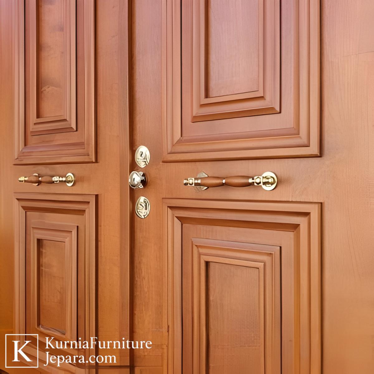 Anggun Kusen Pintu Jati Jepara Klasik Elegan dengan Detail Presisi Handmade 3 Anggun Kusen Pintu Jati Jepara Klasik Elegan dengan Detail Presisi Handmade - Image 2