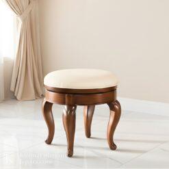 Noble Meja Rias Jati Jepara Klasik dengan Cermin Oval & Laci Simetris Elegan 7 meja rias 2 2