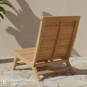 Classic Kursi Outdoor Kayu Jati Ukiran Lengkung untuk Area Santai 8 outdoor 3 1