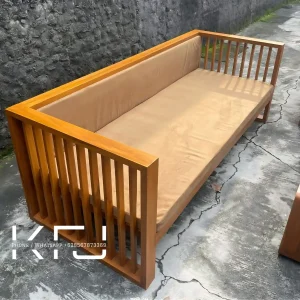 Model kursi tamu minimalis terbaru kayu jati