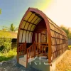 Rumah Lumbung Kayu Jati Minimalis Modern