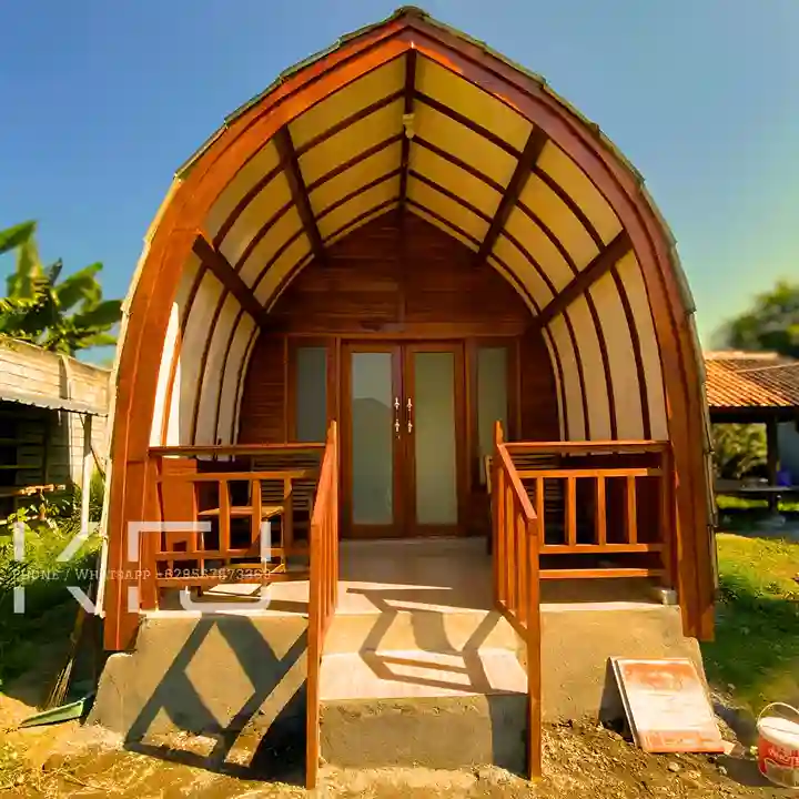 Rumah Lumbung Kayu Jati Minimalis Modern 5 Model Rumah Lumbung Kayu Jati Terbaru
