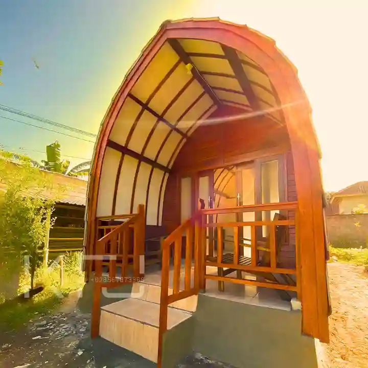 Rumah Lumbung Kayu Jati Minimalis Modern 3 Desain Rumah Lumbung Kayu Jati untuk Villa
